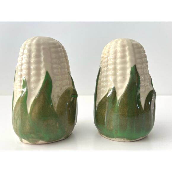 Shawnee Corn Queen Pottery - Teapot w/Lid, Creamer, Salt and Pepper Shakers EUC - Picture 6 of 16